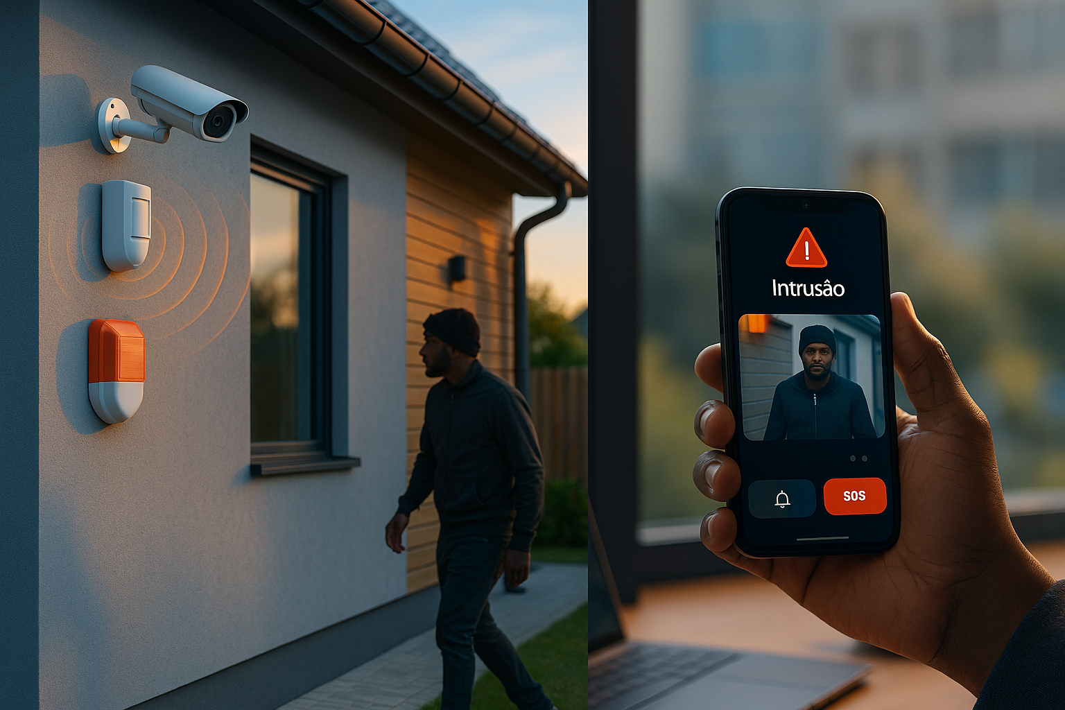 Sistema WalaSafe em residência